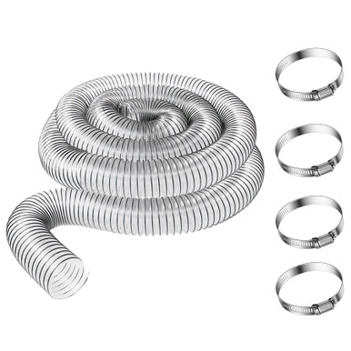 4inch Dust Collection Hose Flexible Dust Collection Hose 2.5" X 20