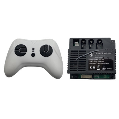 Kit De Control Remoto 2.4G JR1930RX-2-24V Para Coches Eléctricos Infantiles – Receptor + Mando Con Arranque Suave