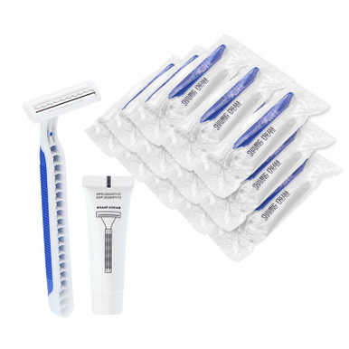 Samson Disposable Razor Disposable Razors in Bulk Pack of 120,Blue Disposable Shaving Razors ...
