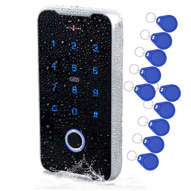 JASAG IP68 Fully Waterproof Fingerprint RFID Keypad Access Control ...