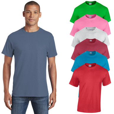 Gildan G500 Maglietta Uomo 100% Cotone - Arancione - Taglia XL - T-Shirt Classica