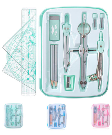 Mr. Pen- Geometry Set, 13 pcs, Compass for Geometry Compass, Geometry ...