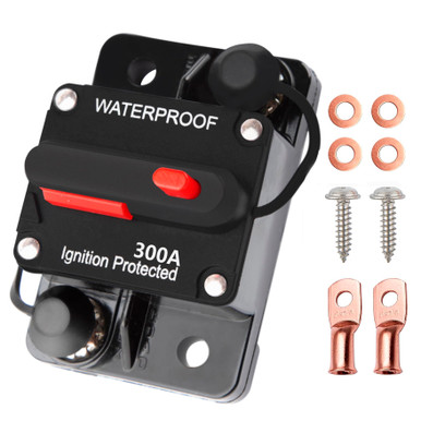 Circuit Breaker 30-300A Waterproof DC – Reset Fuse For Car, Boat, 12V-48V, IP67 Marine Circuit Breaker - Foto 5