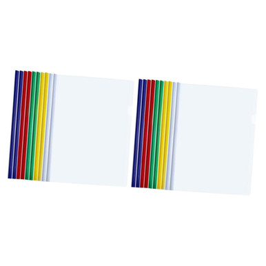 A4 Sliding Bar Binder, Regerly 20 Stück Bericht Abdeckungen Ordner