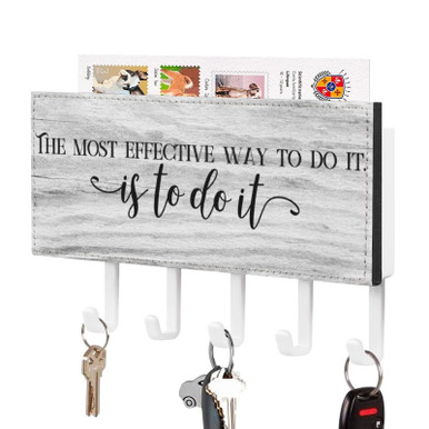 The Most Effective Way to Do It Key Holder Wall Mount Key Rack Saying ...