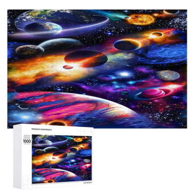 Space Solar System Planet Jigsaw Puzzles for Adults 1000 Piece ...