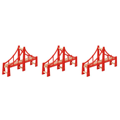 ibasenice Gift Drawbridge Bricks Train Building Bridge Overpass DIY ...