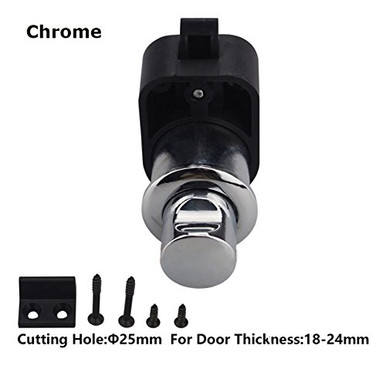 Encell Set of 3 Push Button Lock for RV Motorhome Boat Cabinets ...