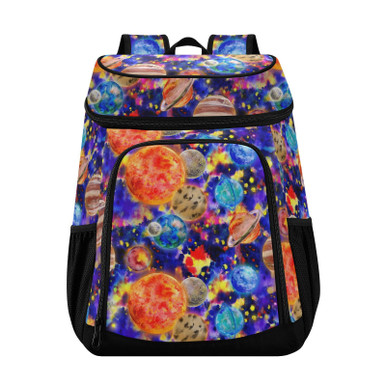 Bright Starry Sky Cooler Backpack 36 Cans Insulated Backpack Cooler