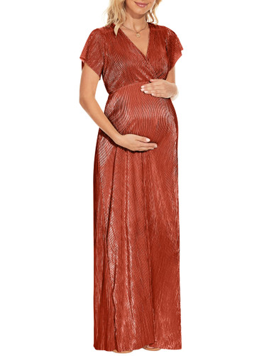 Peauty Maternity Dress for Photoshoot Maternity Maxi Dress Wedding