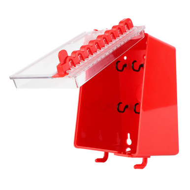 Safety Lockout Box, Wall Mount Lock Storage Box, Lockout Tagout Station ...