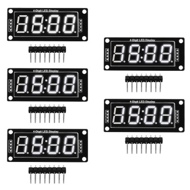 5Pcs 0.56 LED Display Digital Tube Clock Module 4 Digit LED 0.56 inch ...