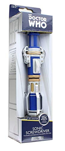 Doctor Who 12th Doctors Second Sonic Screwdriver with Lights and Sounds ...
