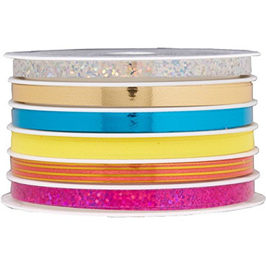 Roberts Ribbons Jillson Roberts 6 Spool-Count Multi Channel Curling Ribbon Available in ...