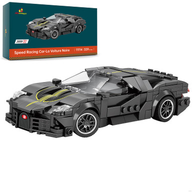 JMBricklayer La Voiture Noire Racing Car Building Sets, Buildable ...