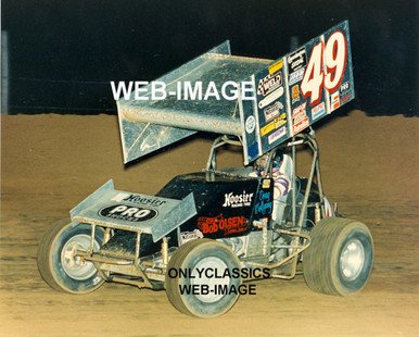 World of Outlaws Doug Wolfgang Sprint CAR AUTO Racing Photo POWERING ...