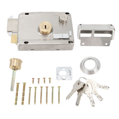 Exterior Mechanical Anti Theft Lock with Handle Rust Prevention