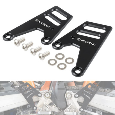 Anodized Heel Guard Cover Plates For KTM 690 ENDURO (2008-2022) – NiceCNC