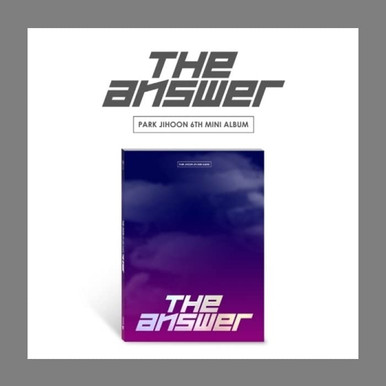 PARK JIHOON THE ANSWER 6th Mini Album NIGHT Version CD+1p Poster+1p ...