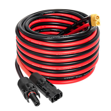 Extension Cable XT60 Female To Male Connectors For Remote Battery Portable Power Station Solar Panel Accessories
