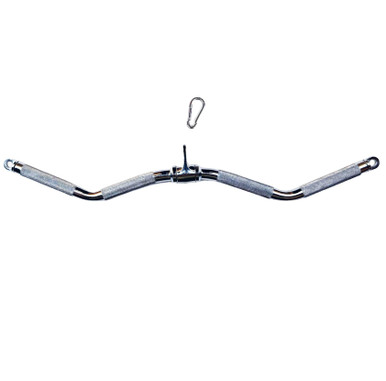 Buy Skyland Multi Exercise Bar Cable Attachment, Lat Pull-Down Bar Cable Machine Attachments Tricep Press Down Bar, Revolving Straight Curl Pulldown Bar With Rotating & Rubber Handle Grips- Em-9357 Online | Carrefour