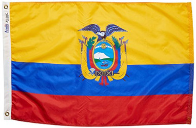 Bandiera Colombia Annin Flagmakers - Nylon Solarguard 4x6 Piedi, Prodotta In USA - 4