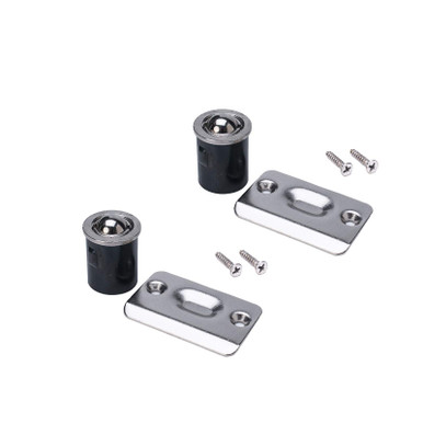 Mini Spring Ball Catch 2 Pack Closet Door Ball Catch Cabinet Stainless Steel Adjustable with ...