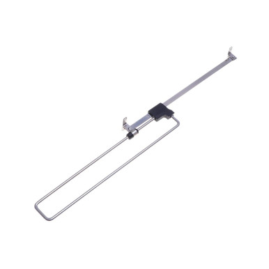 Zerodeko Retractable Hanging Bar Extendable Wardrobe Rail Tube Rod ...