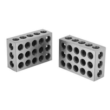 123 Engineering Blocks 1-2-3 Clamping Blocks, Engineers Blocks, Precision Hardened Steel 23 ...