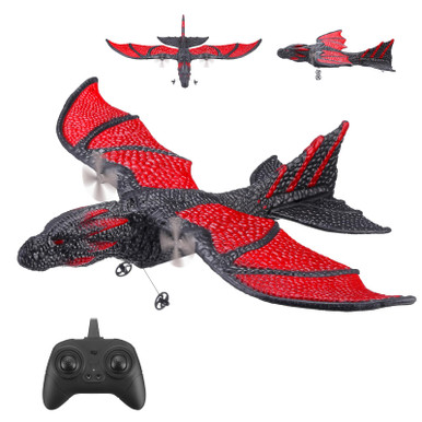 Joykey RC Plane for Beginners, Remote Control Dragon Airplane, 2-CH ...