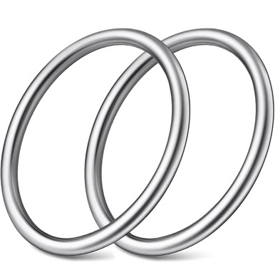 4 Inch Metal O-Ring Multi-Purpose Heavy Type Seamless Welding 304 ...