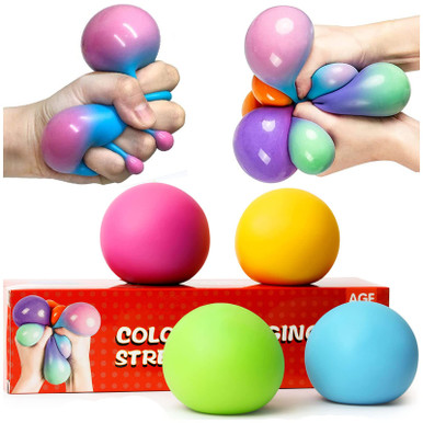 Stress Balls for Kids - Squishy Stress Ball Fidget Toys Small Stress ...