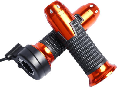 baluoqi Twist Throttle per bici elettrica e scooter, compatibile con BBS01 BBS02 BBSHD Ebike Motor,Regolatore di velocità impermeabile Full Throttle Grip
