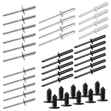 MOSNAI EZGO Rivet Kit Complete OEM Body Hardware with 10 PCS Plastic ...