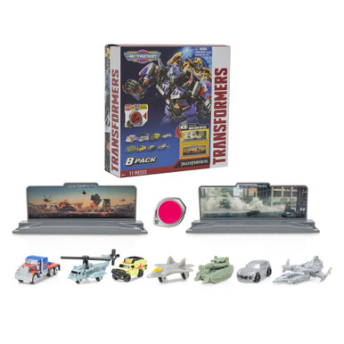 Micro Machines Transformers 2007 Set - 8 Highly Detailed Vehicles ...