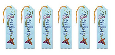 Put God First Ribbon Beistle AR812 Put God in The Center Ribbons, 2 by 8-Inch, 6-Pack ...