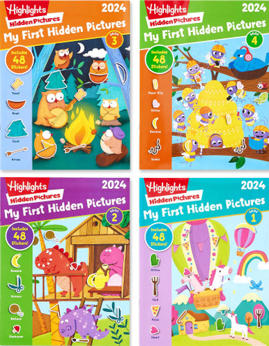 Highlights My First Hidden Pictures 2024 Special Edition Activity Books ...