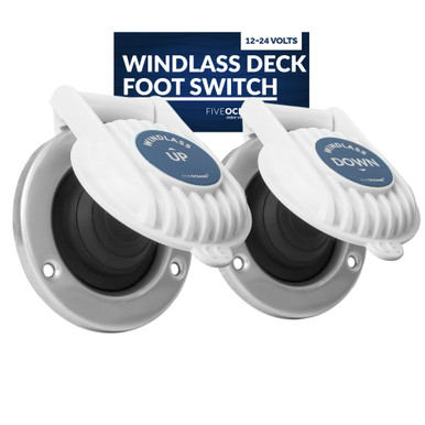 Five Oceans Anchor Windlass Deck Foot Switch Up/Down, Single Direction ...