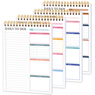 To Do List Notepad Personal Organizer, Undated Daily Task Planner Pad ...