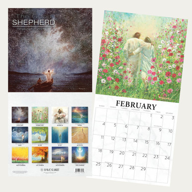 HavenLight 2024 Wall Art Calendar - "The Good Shepherd" by Yongsung Kim ...