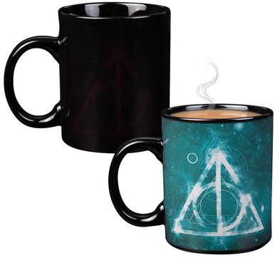 Harry Potter Deathly Hallows Heat Changing Coffee Mug - Symbol Image