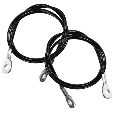 Sosoport 2pcs Fitness Wire Rope Gym Rope Pulley Fitness Pulley Cable ...