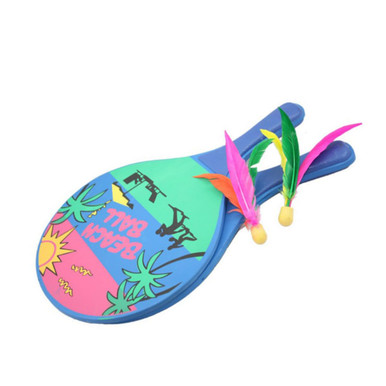 Bamboo Racket BESPORTBLE Badminton Racquet Beach Ball Paddle Badminton Paddle ...