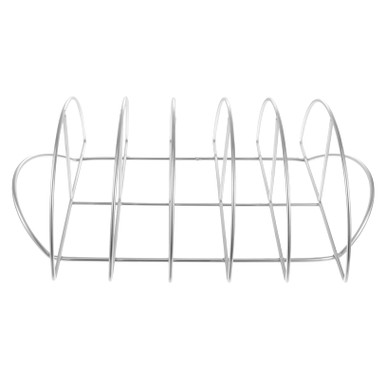 1Pc Stainless Steel Barbecue Meat Rib Roast Rack Stainless Steel ...