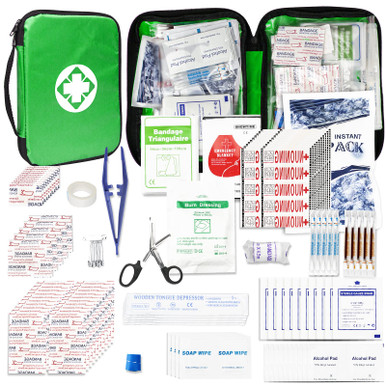 300 PCS First Aid Kit Refill Supplies Basic Emergency Essentials First ...