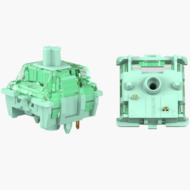 GATERON Cap Anniversary Keyboard Switches, Blue Green Color Pre-lubed ...