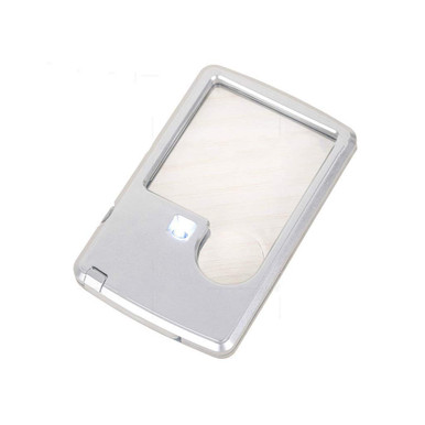 WYH Loupe Magnifie Lighted Magnifying Glass LED Handheld Rectangle ...