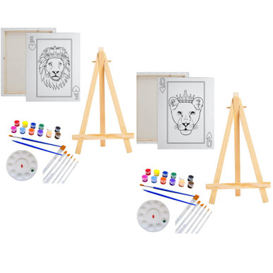 Essenburg Pre Drawn Canvas Paint Kit | Teen, Kids and Adult Sip and ...
