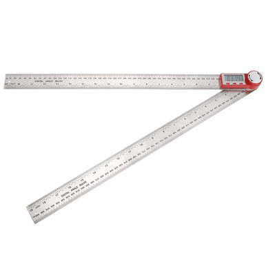 TenNuoDa 360 Degree Digital Ruler, Stainless Steel Electronic Ruler ...