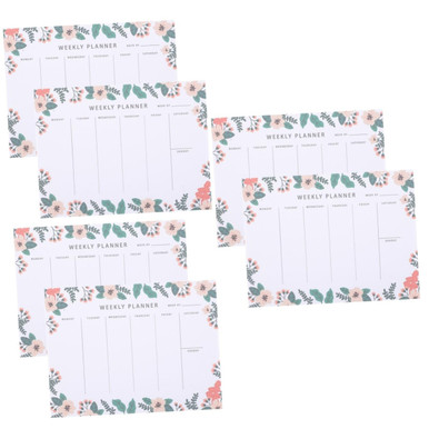 Tofficu 6 Pcs 2023 Calendar To Do List Notebook To Do List Notepad ...
